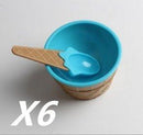 Double Layer Cute Ice Cream Bowl
