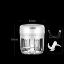 Electric garlic masher