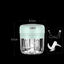 Electric garlic masher
