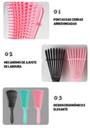 Escova Desembaraçadora de Cabelo Soft Curls