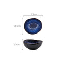 European style ceramic deep bowl irregular bowl