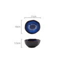 European style ceramic deep bowl irregular bowl