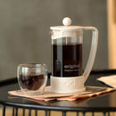 French press pot coffee cup