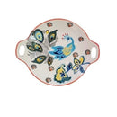 Hand-painted embossed double ear disc
