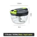 Hand-pulled Multifunction Grinder