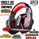 Headset Gamer Jogos Profissional G2000 Fortnite Free Fire Minecraft - FRETE GRÁTIS