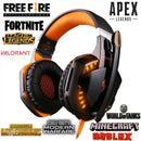 Headset Gamer Jogos Profissional G2000 Fortnite Free Fire Minecraft - FRETE GRÁTIS