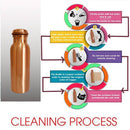 Health Mechanic Plain Matty Copper Bottle 750Ml