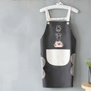 Household kitchen waterproof apron