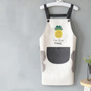 Household kitchen waterproof apron