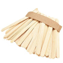 Ice Cream Popsicle Sticks 50Pcs Burlywood Natural Wooden