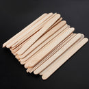 Ice Cream Popsicle Sticks 50Pcs Burlywood Natural Wooden