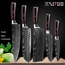 Japanese Professional Kitchen Knives Set