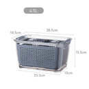 Japanese Style 3-In-1 Multifunctional Storage Box