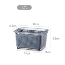 Japanese Style 3-In-1 Multifunctional Storage Box