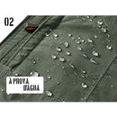 JAQUETA MASCULINA IMPERMEÁVEL TÉRMICA COM CAPUZ MAX COMBAT X - [FRETE GRÁTIS]