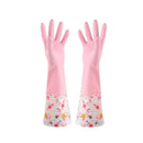 Latex cleaning gloves