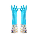 Latex cleaning gloves