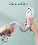 Leafless hanging neck fan