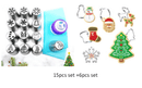LIMITED EDITION CHRISTMAS STYLE Russian Pipping Tips