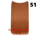 Long Hair™ - Extensão Aplique Para Cabelo com Fio Invisível Mega Hair