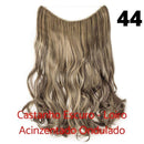 Long Hair™ - Extensão Aplique Para Cabelo com Fio Invisível Mega Hair