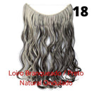 Long Hair™ - Extensão Aplique Para Cabelo com Fio Invisível Mega Hair