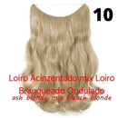 Long Hair™ - Extensão Aplique Para Cabelo com Fio Invisível Mega Hair