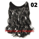 Long Hair™ - Extensão Aplique Para Cabelo com Fio Invisível Mega Hair