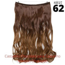 Long Hair™ - Extensão Aplique Para Cabelo com Fio Invisível Mega Hair