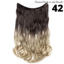 Long Hair™ - Extensão Aplique Para Cabelo com Fio Invisível Mega Hair