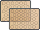 Macaron silicone baking mat (2 Pcs)
