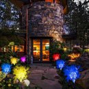 MAGIC-JARDIM - KIT COM 4 PÉS DE FLORES LED ENERGIA SOLAR
