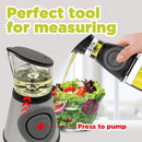 Measurable Glass Bottle Oil Infuser
