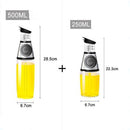 Measurable Glass Bottle Oil Infuser