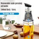 Measurable Glass Bottle Oil Infuser