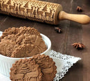 MKC-3D Rolling Pin Christmas Embossing