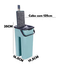 Rodo Esfregão Flat Mop Com 1 Refil Gratis