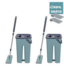 Rodo Esfregão Flat Mop Com 1 Refil Gratis