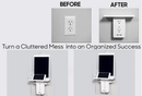 Multi-functional Wall Plug Shelf