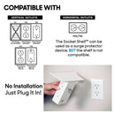 Multi-functional Wall Plug Shelf