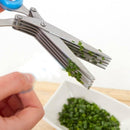 Multifunctional 5 Blades Scissors