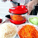 Multifunctional Manual Meat/Vegetable Grinder + Shredder