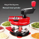 Multifunctional Manual Meat/Vegetable Grinder + Shredder