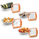 Multifunctional Pressing Shredder Fruit and Vegetable Sara Flower Quick Cut Knife Set