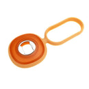 Multifunctional silicone bottle opener