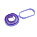Multifunctional silicone bottle opener