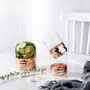 Nordic Luxury Wind Electroplated Golden Cup with Pot Set