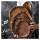 Oval Serving Wood Dishes
