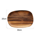 Oval Serving Wood Dishes
